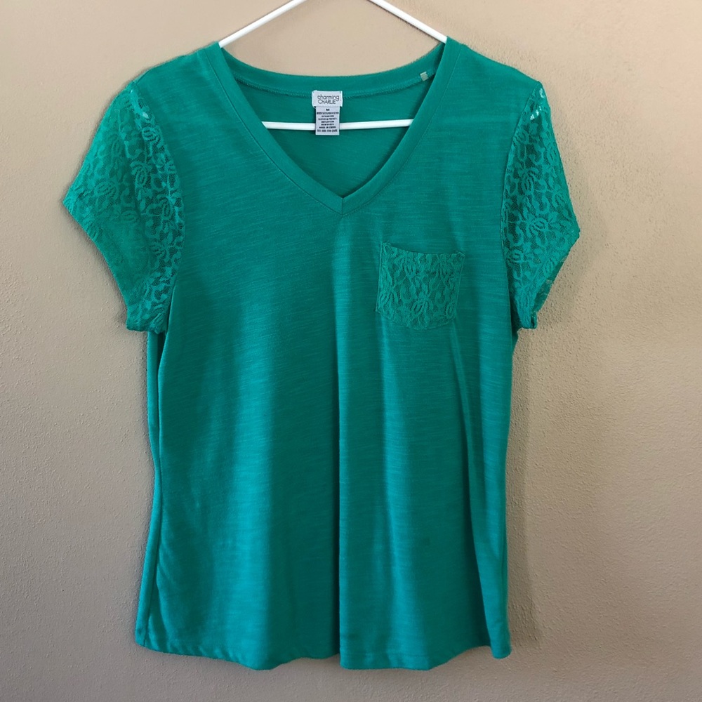 Charming Charlie V-Neck Tee